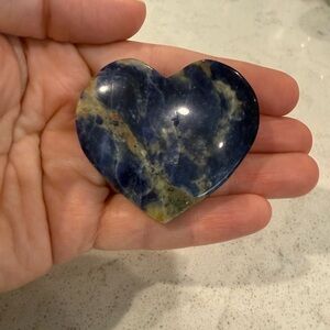 Sodalite Heart